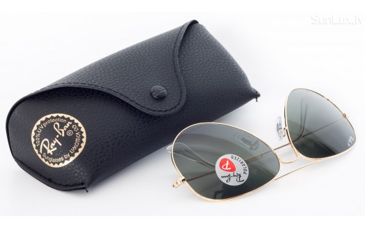 Ray-Ban Aviator Large Metal Polarised (RB3025 001/58 58mm) saules brilles